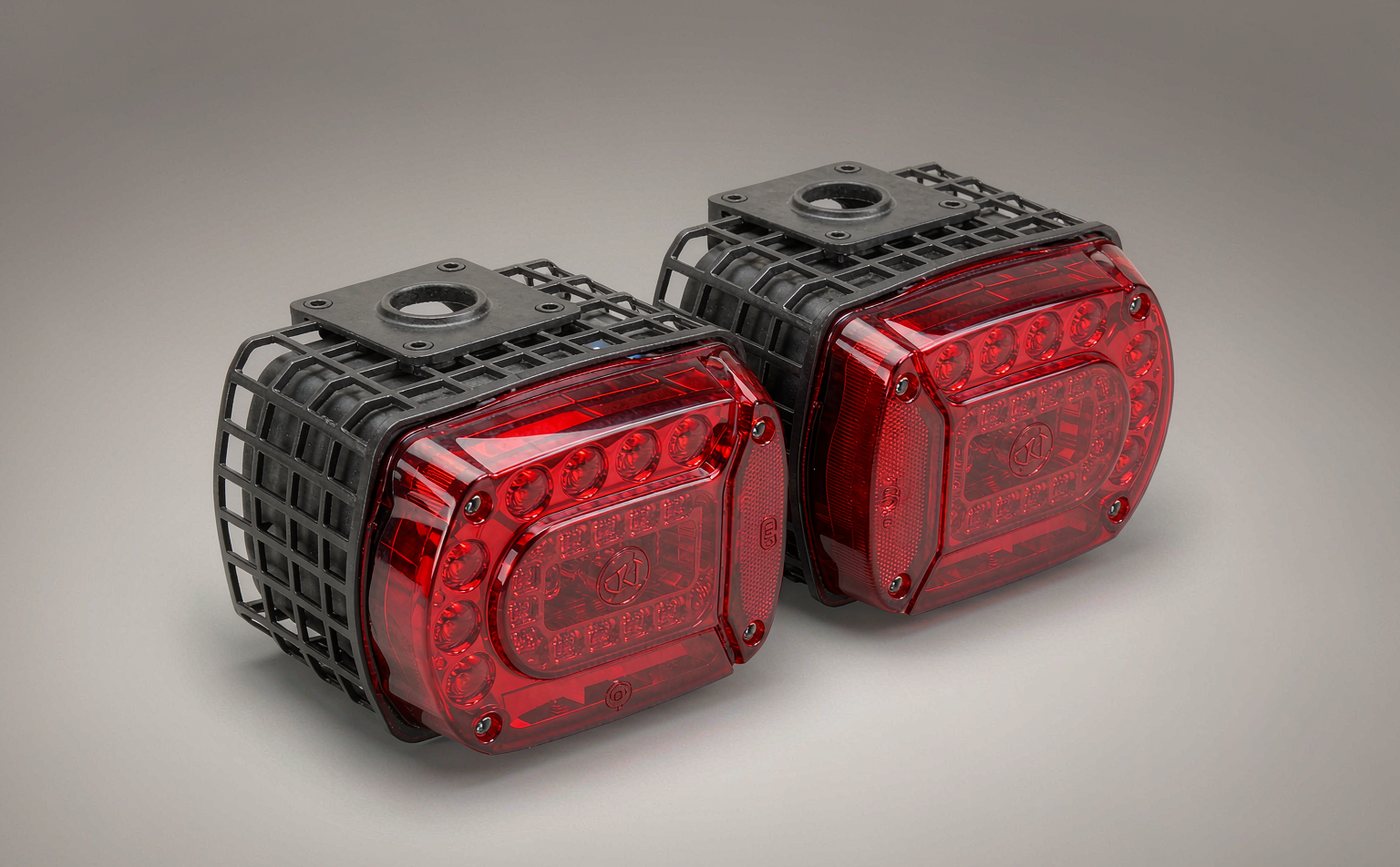 Two LED tail lamps from the JTPART range