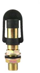 HY-Fig1 DIN Beacon Mounting Bracket M24 Threaded Stud Zinc Plated Steel 102MM Rubber Cap