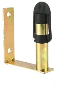 HY-Fig3 L Shaped Beacon Mounting Bracket Zinc Plated Steel 121 x 109 x 76MM Rubber Cap