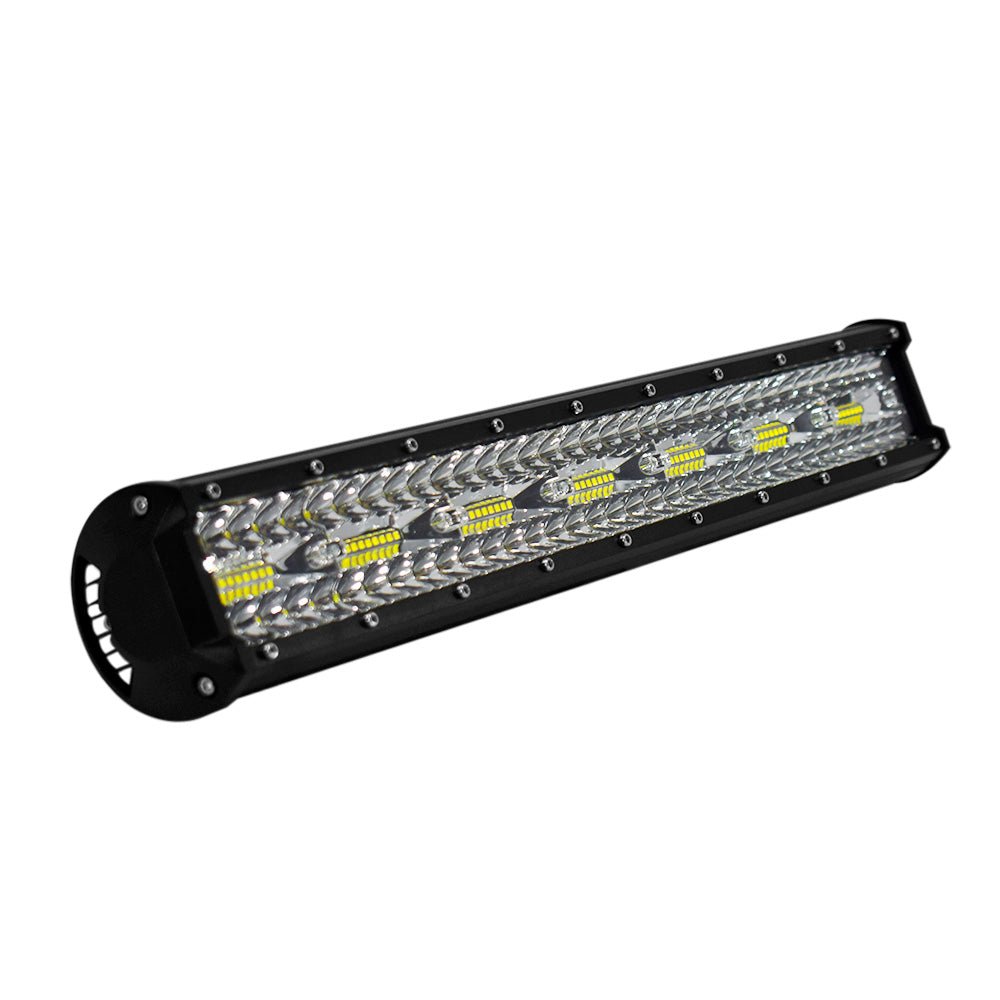 JT-LB09 20 Inch 420W Dual Color LED Light Bar Amber White with Flash 50cm