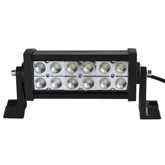 7.4 inch 36W 4300LM Dual Row Spot LED Work Light Driving Fog Lights 12V Offroad LED Light Bars for Jeep Wrangler ATV Truck