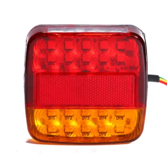 Waterproof 26Led Tail Lights Installation Side Marker Lights Enhanced Visibility During Night Truck And Trailer Safety Lighting